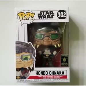 Funko Pop Exclusive Star Wars Hondo Ohnaka #302.